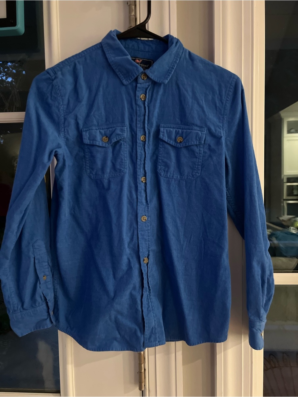 Vineyard Vines boys Royal Blue Button-Down Shirt